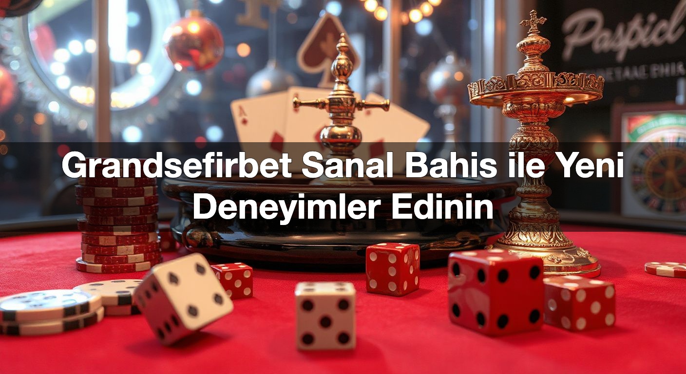 Grandsefirbet Sanal Bahis ile Yeni Deneyimler Edinin 1 Grandsefirbet Sanal Bahis ile Yeni Deneyimler Edinin